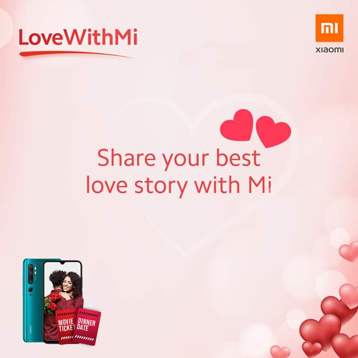 XiaomiNigeria's tweet photo. Share your best love story with Mi on our Facebook page.
The most emotional love story wins a movie ticket for 2. #LoveWithMi https://t.co/ZLnYAOadvL