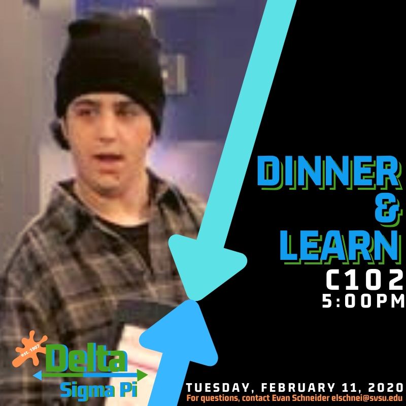 DSP_SVSU's tweet photo. Free food ✔️
Professional development ✔️
Meeting the brothers ✔️
Come join us for a Dinner and Learn session tonight!
C102 @ 5:00pm
#dsp #muphi https://t.co/T8hvEQIg7X