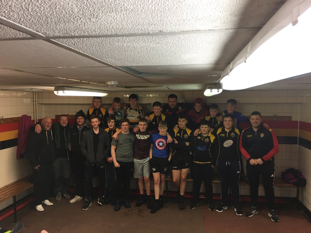 grouty37's tweet photo. Thank you to Martin Reilly and Luke Nelmes of Dewsbury Rams for a fantastic night taking the Drig under 14's through their paces in the Rampage Club 2020, the lads looked to enjoy every second of it 💪🏻🔥

#RampageClub2020 #Dewsburyrams #DrigRugby https://t.co/QYW8jYwcaZ