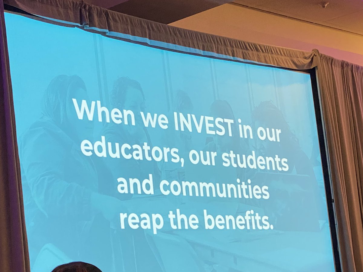 Invest in our educators! #ntcsym @NewTeacherCtr <a href="/WUSD_EdServices/">WUSD-EDSERVICES</a> <a href="/WUSDK12/">WUSD</a>
