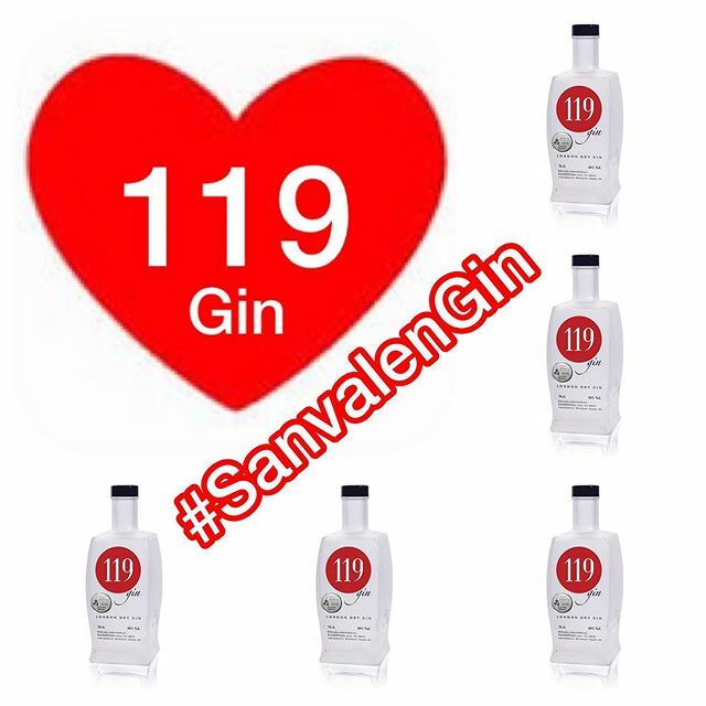 Ya sabes que regalar en #Sanvalengin ? 😜 #119gin #119ginedicionespecial #londondrygin #benicàssim #ginpremium #sanvalentin 119gin.com