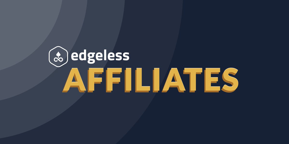 Join the new #Edgeless #casino affiliate program -&amp;gt; https://t.co/H1Q0F7jb60 #Crypto #blockchain https://t.co/Olyx7Nd6Yo