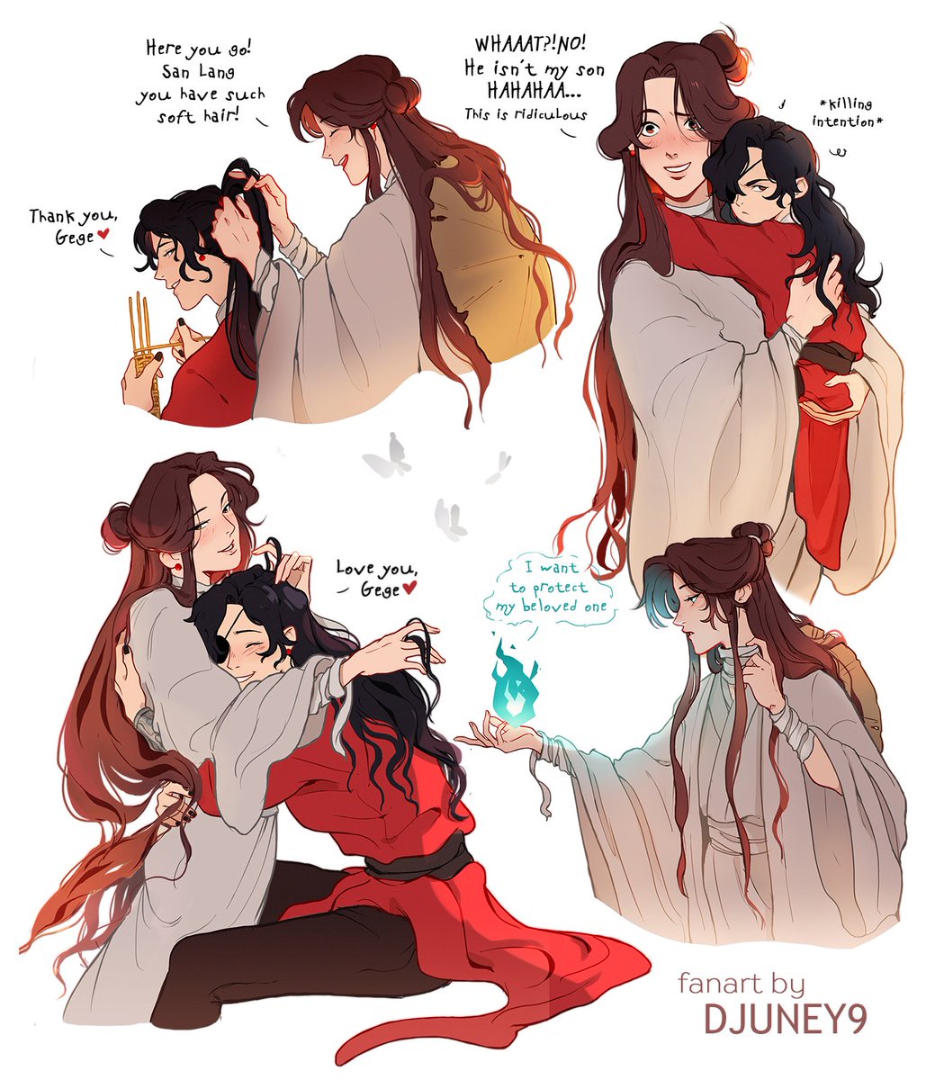 Djuney9's tweet photo. want to make sticker pack with them🤧❤️
#tgcf #hualian https://t.co/utDjPLzexW