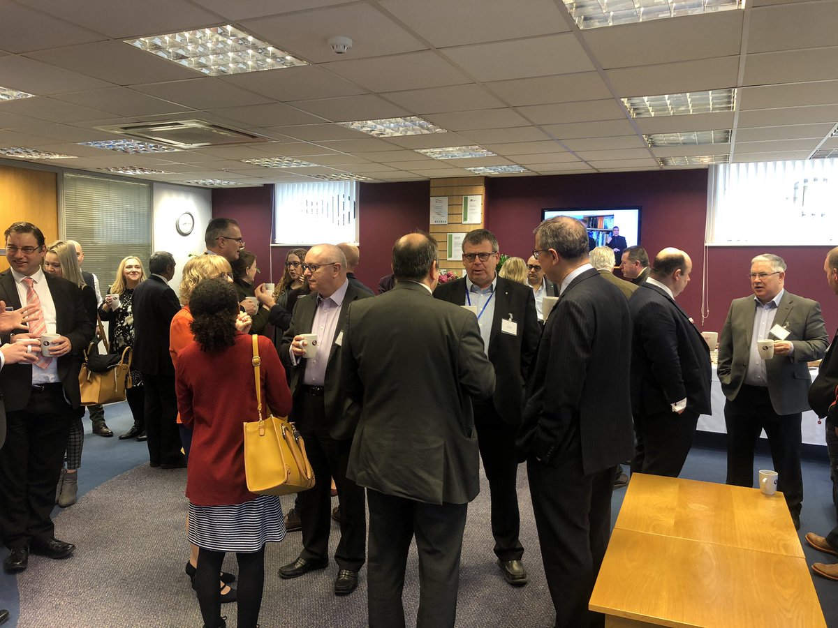 HillierHopkins's tweet photo. It might be cold outside but it’s lovely and warm at our #BreakthroughBreakfast this morning with @GLeaverLLP. Great talk from @EvelynKaluza on how to avoid burnout and create a healthy and productive workplace. https://t.co/usEn8MecoN