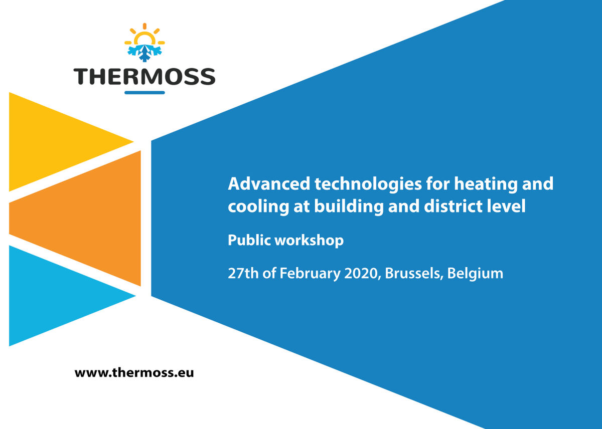 ThermossEu's tweet photo. Joins us for the #Thermoss public workshop on 27th of February in Brussels! 🇧🇪 We are excited that our partners from @Heat4Cool_H2020  and @SunHorizonEU will participate and introduce their projects there! Find the free registration and full agenda 👇

https://t.co/V797SHepZG https://t.co/RgLL7N3IAj