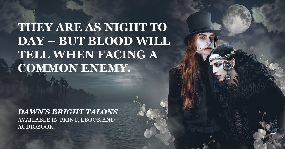 Just a reminder that I've written a #vampire novel set in faraway land. Giving a little love to my Dawn's Bright Talons that's been out in the wild since 2014 amazon.com/gp/product/B00…

#fantasy #bookrecommendation #fantasynovel #vampires