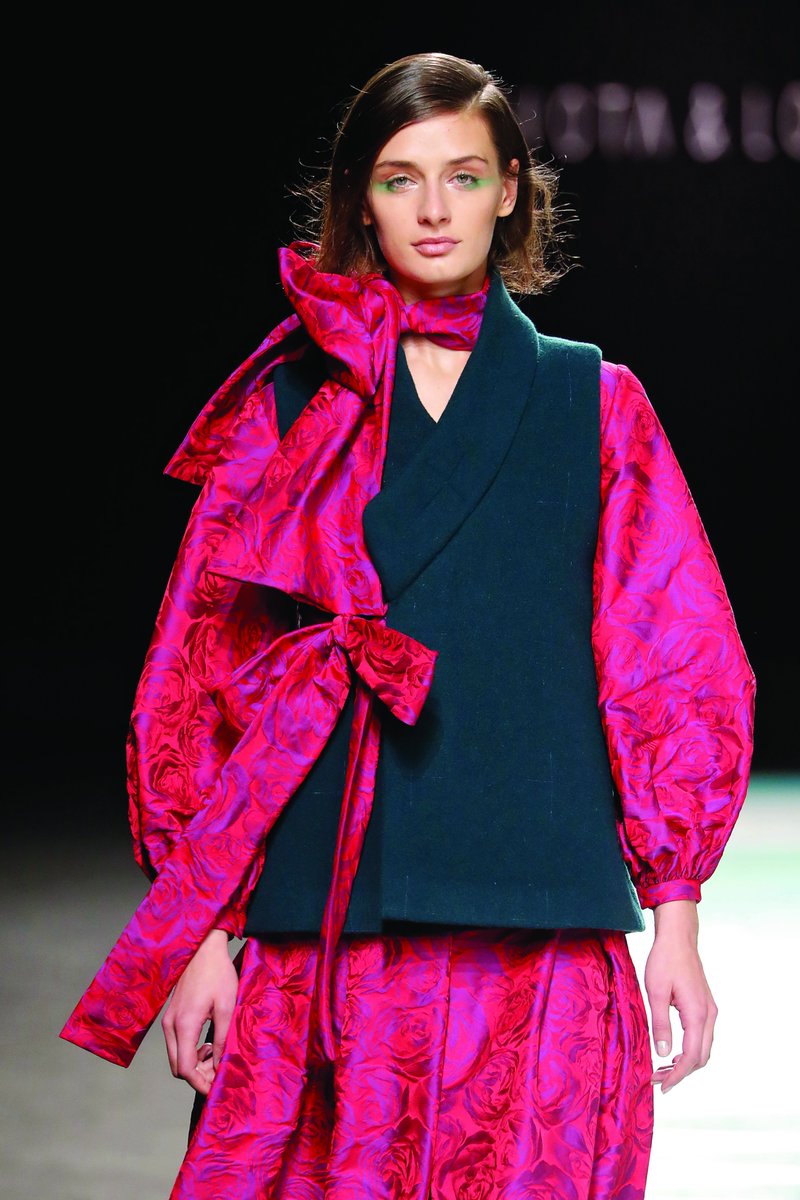 DEVOTA&amp;LOMBA 
Colección Otoño Invierno 2020-2021 
Título de la colección: El paseo, de Marc Chagall (1917)