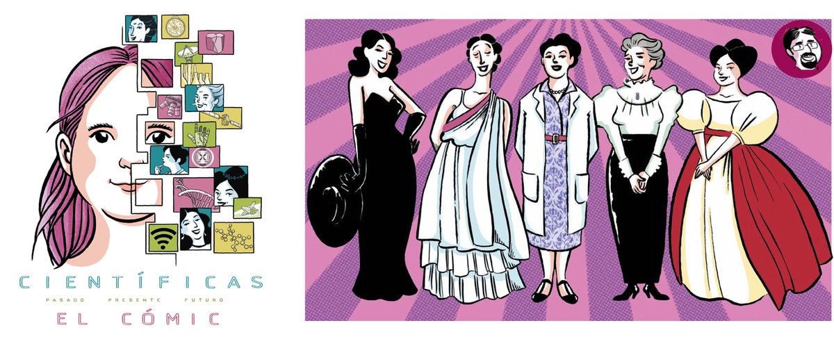 Hoy #diamujeryniñaenciencia Esta preciosa obra diseñada por miembros de la USE.  Trata de visibilizar el papel de la mujer en la ciencia y la tecnología. #11Febrero con <a href="/JulianMarquina/">Julián Marquina 📚📖⌨️</a> y los compañeros de #BiblioRRSS   institucional.us.es/cientificas/sd…