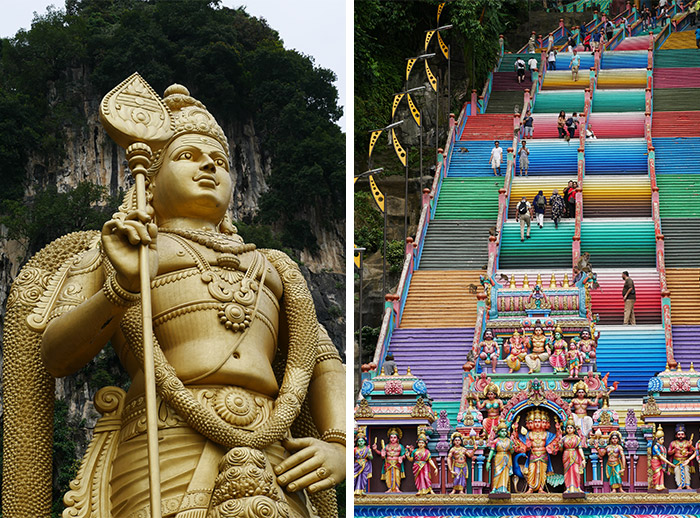 * blog * Les Batu Caves en #Malaisie atasteofmylife.fr/2020/02/11/mal… #VM2020 #discoverMalaysia @TourismMalaysia #voyage #Asie