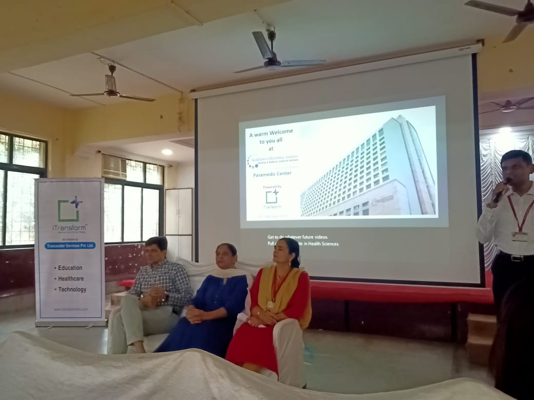 itransformtspl's tweet photo. The iTransform team was invited to  Patkar college to  engage students and teachers to share details on Paramedic  Conclave scheduled on 29Feb and facilitate registrations. 

@CMD_itransform

#healthcare #medicaltechnology #medicine #itransform #Paramedic https://t.co/qyYIhjVEK1
