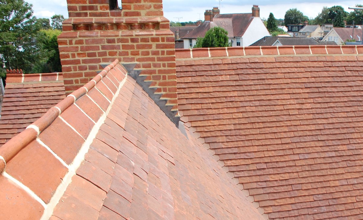 AdlardsRoofing's tweet photo. Would you like to install a sustainable, cost effective tile on your roof? These beauties are handmade Danbury clay tiles available in three colours and look fabulous! #adlards #sustainable #claytiles https://t.co/AakG0dKfGs