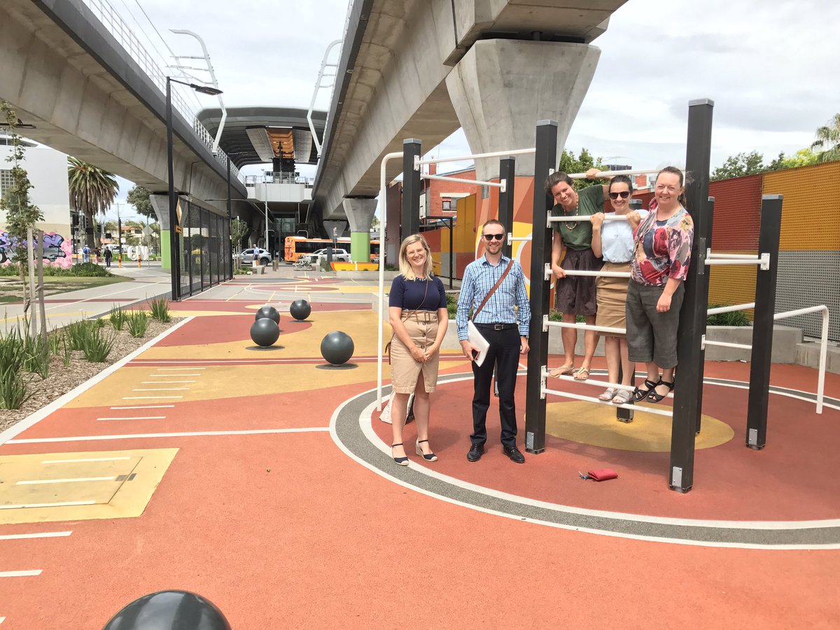 Councillor Susanne Newton Ba Hons 1 Mbit Aicd Fantastic To Check Out The Level Crossings And New Stations At Carnegie Murrumbeena Hughesdale With Cityofdarebin Councillors Kimlecerf Steph Amir Mayor