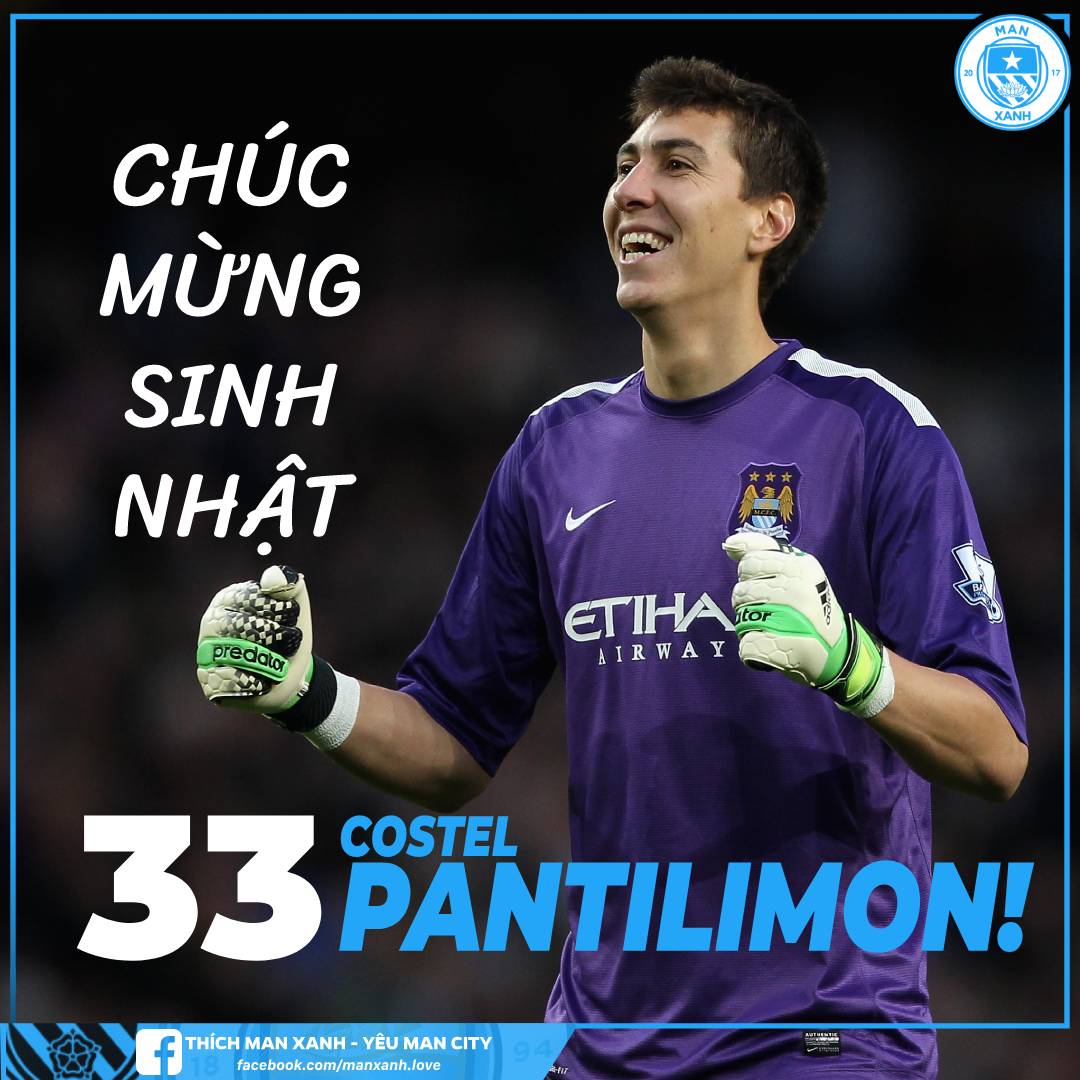 Happy 33rd Birthday, Costel Pantilimon!  