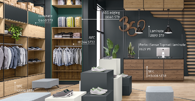 EMEDEC_com's tweet photo. La inspiración para febrero de EGGER muestra algunos de sus nuevos diseños aplicados al retail 🆕🔝 #Colección2020-22 https://t.co/injqchJEtN