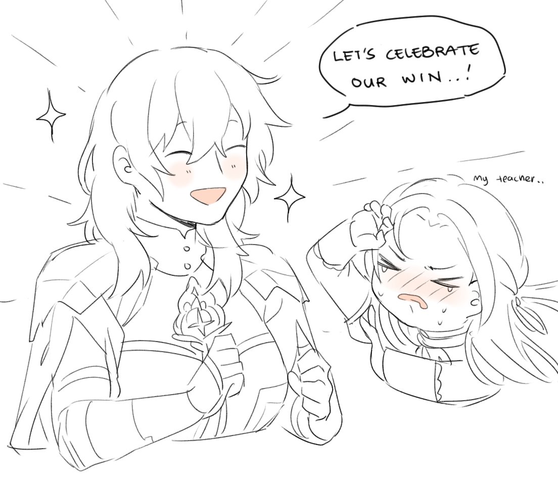 edelgard weak to byleth's smile von hresvelg 