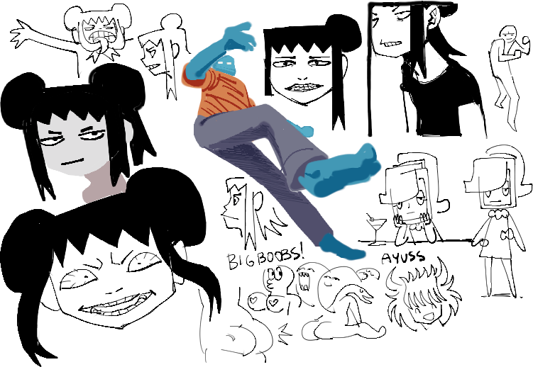 What's in your mind? + doodles 