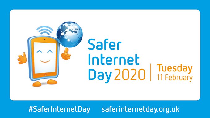 Today is #SaferInternetDay2020 and here at All Saints as part of our PSHE and Mental Health Week the children are doing many activities focusing on how to be safe online. #weareallsaints #inspirepassion
