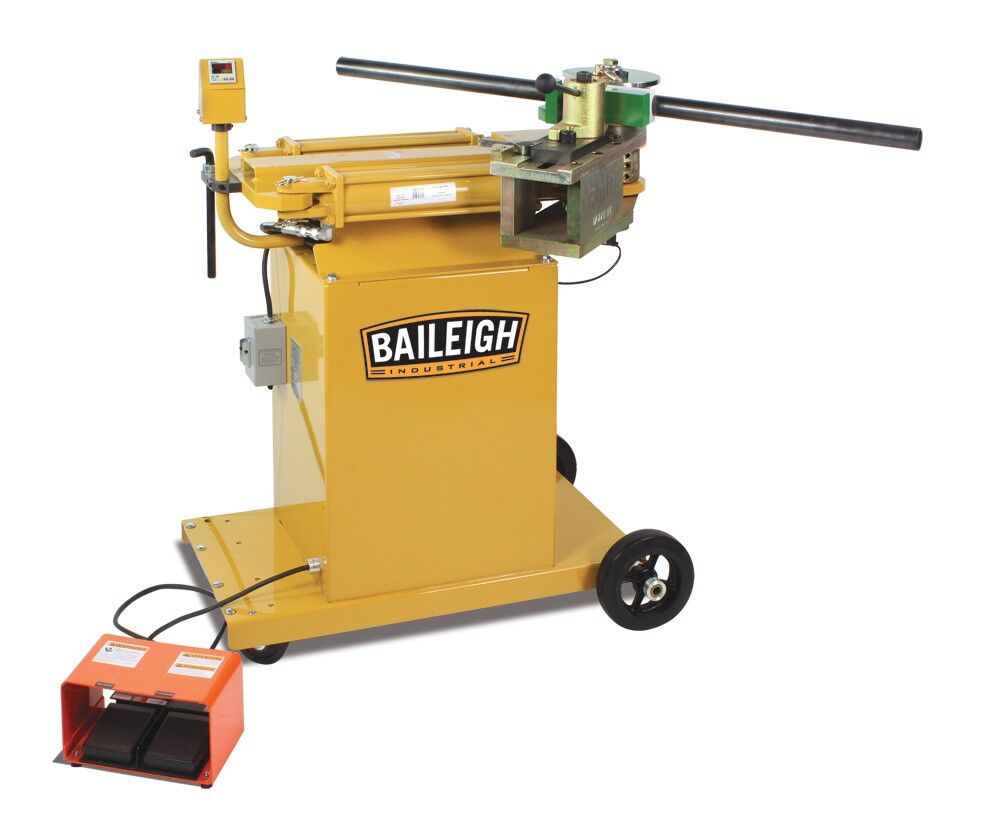 The #TubeBenders made here at #Baileigh are designed to make #bending #pipes quick and easy with optimal results.

It will also help you get the ideal shape every single time!

Discover more..bit.ly/2V81JFH
#Midshour #Engineering #MetalFabrication #LCCS2020 #Southmanf