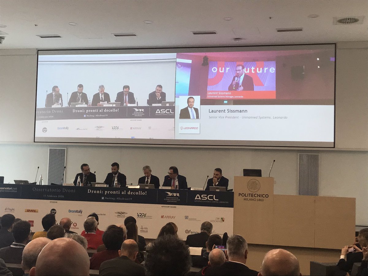 Al via la prima tavola rotonda di #OssDroni19 #droni