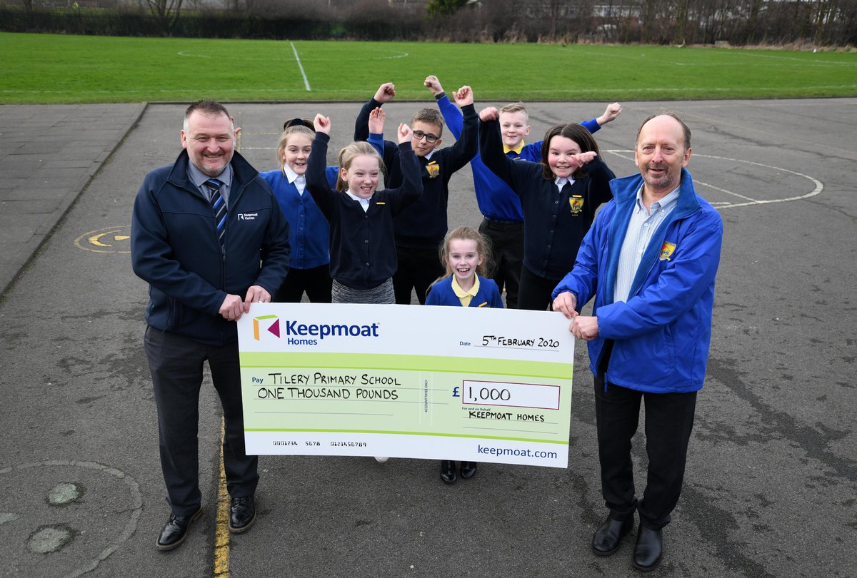 Last week, our North East region donated £1000 to @TileryPrimarySc in Stockton. We love being able to help local communities, and we hope that the children have endless fun on their new play equipment!