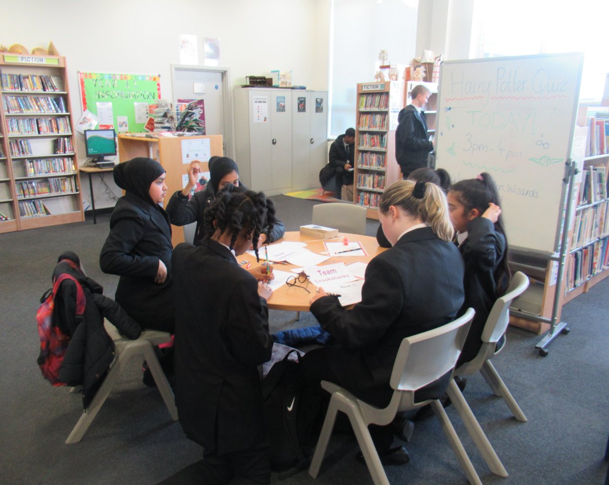 GeorgeSalterAc's tweet photo. Last Thursday was Harry Potter Book Night all around the globe! We decided to celebrate with a huge Harry Potter quiz in the library and some yummy cake. 🧁

Congratulations to the winning group ‘The Malfoys’. 🥳

#harrypotterbooknight2020 https://t.co/uKmMzLlo2m