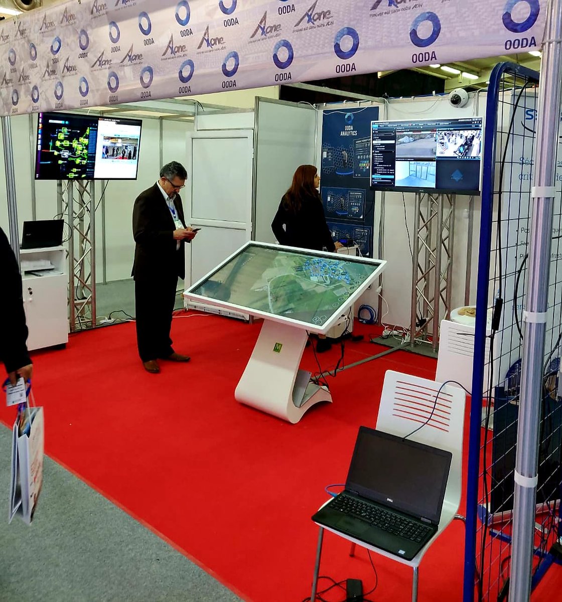 AXONESYS's tweet image. @securanafrica begins today at the Algiers Exhibition Center! We&apos;ll be at Stand 04, with our partners @milestonesys and @SenstarCorp. (From February 11 to 13). You&apos;ll find #OODA by @Obvious_Tech, our software with an intuitive #3D interface.
.
#OODA #milestone #senstar #security