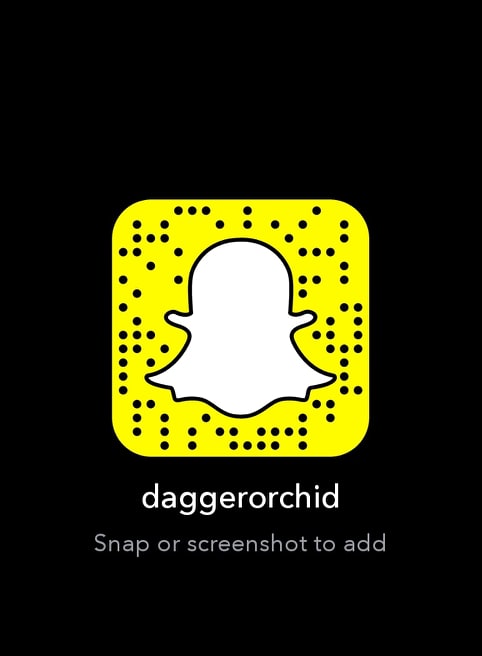 add us on snapchat Orchid&amp;Dagger https://t.co/F4jlmb9EZc