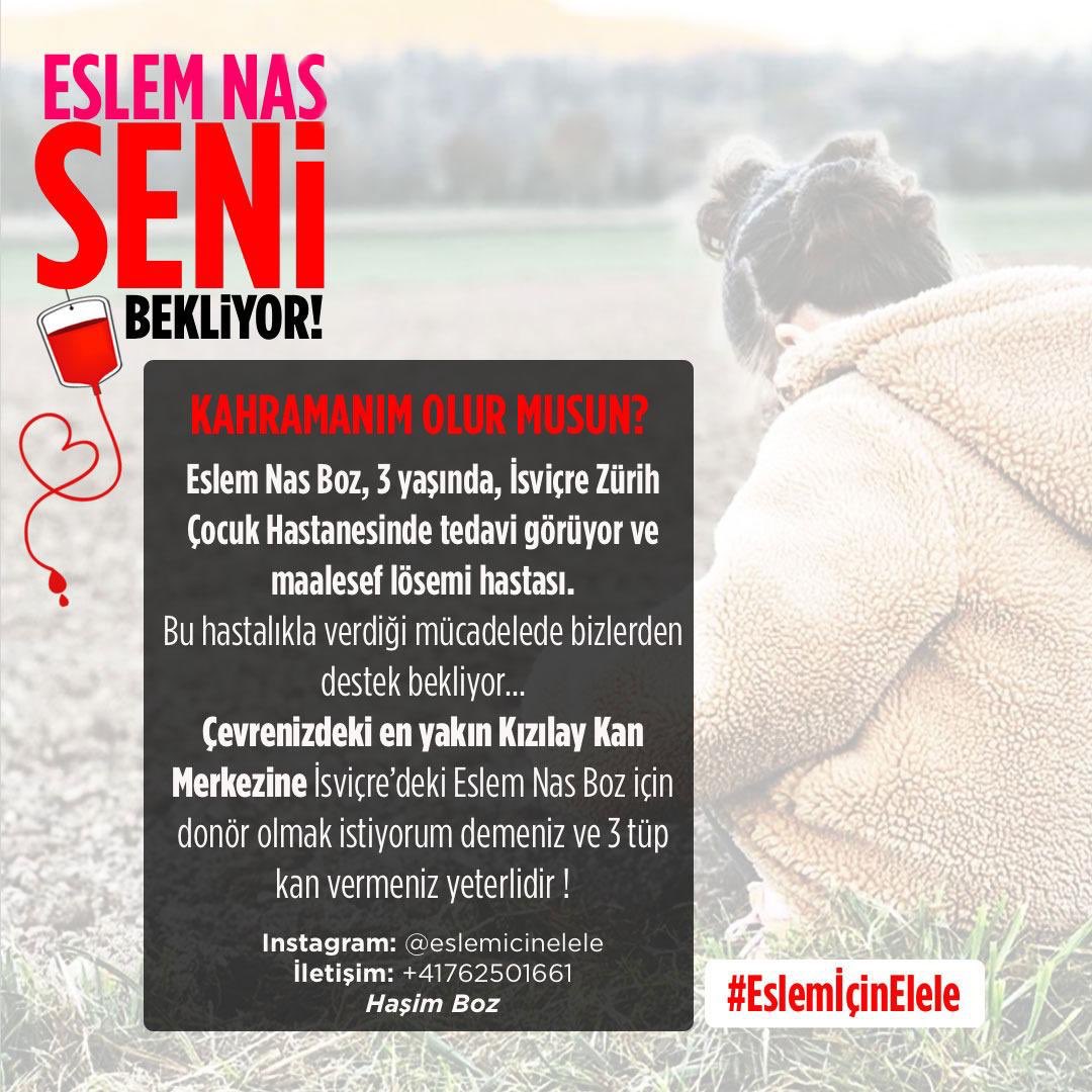 Eslem Nas seni bekliyor! #EslemİçinElele