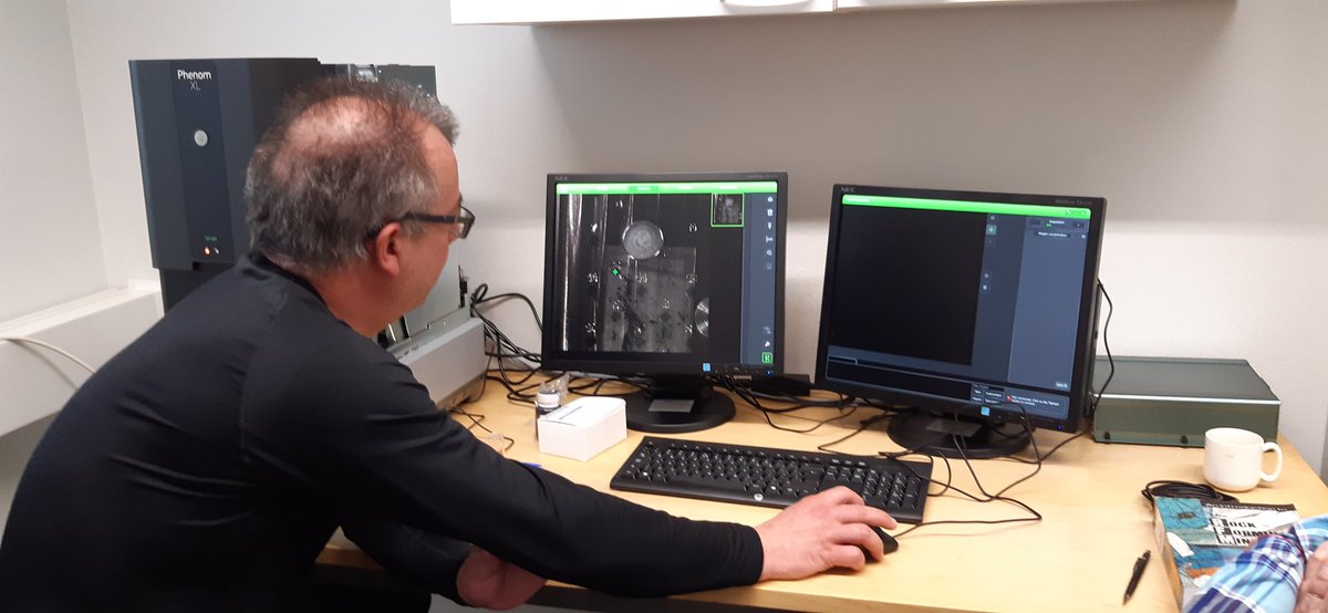 Geohouse_Turku's tweet photo. We have a brand new equipment in the #Geohouse (again 😊)! #SEM was istalled last week and after training we are ready to do some #science. https://t.co/ypTaGCpSvm