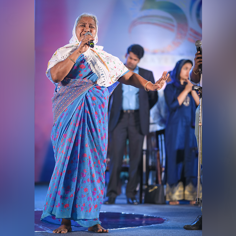 JesusCalls's tweet photo. Sis. Maria, who came to the meeting limping for the past 10 years due to a leg injury was completely healed during the prayer time and was able to walk without the help of a walking stick. All glory to God!
#Healing #Testimony #JesusCalls #KaraikalPrayerFestival #Day1 https://t.co/bjS5CDsjJC