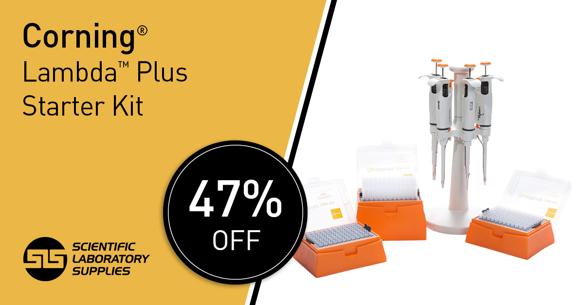 ScientificLabs's tweet image. Save over 47% with the @Corning Lambda Plus Starter Kit which has been engineered to provide the highest levels of accuracy, reproducibility, and comfort! Available now in our current Focus brochure. Find out more and order yours here: ow.ly/SsBJ50yguow #labdeal #science