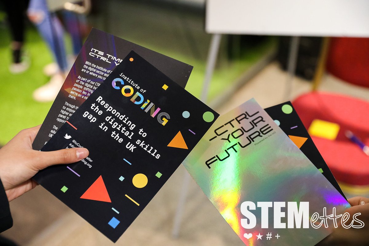 IoCoding's tweet image. For #WomenInScience Day 2020, we're looking back on our #CTRLYourFuture events run by @Stemettes + #MonsterConfidence👾✨
230+ young women attended 3 events across the UK, and discovered the exciting career opportunities in digital. Find out more: instituteofcoding.org/ctrl-your-futu…