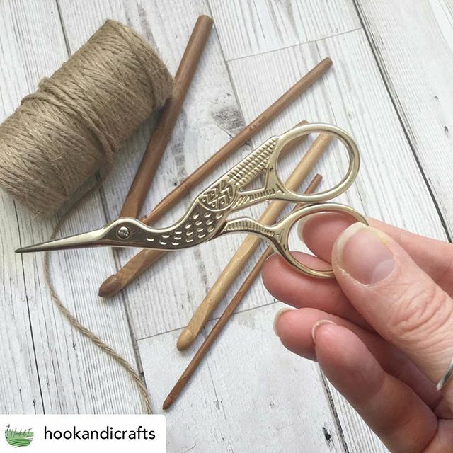 Did you know that Etsy is also a marketplace for craft supplies?

Posted <a href="/withregram/">Repost app</a> • @hookandicrafts NEWBIES //
Gold and Rose Gold stork embroidery scissors available on the Hook&amp;I Etsy Store.
...
If you'd prefer to DM me and pay through PayPal I'm always happy for you to …