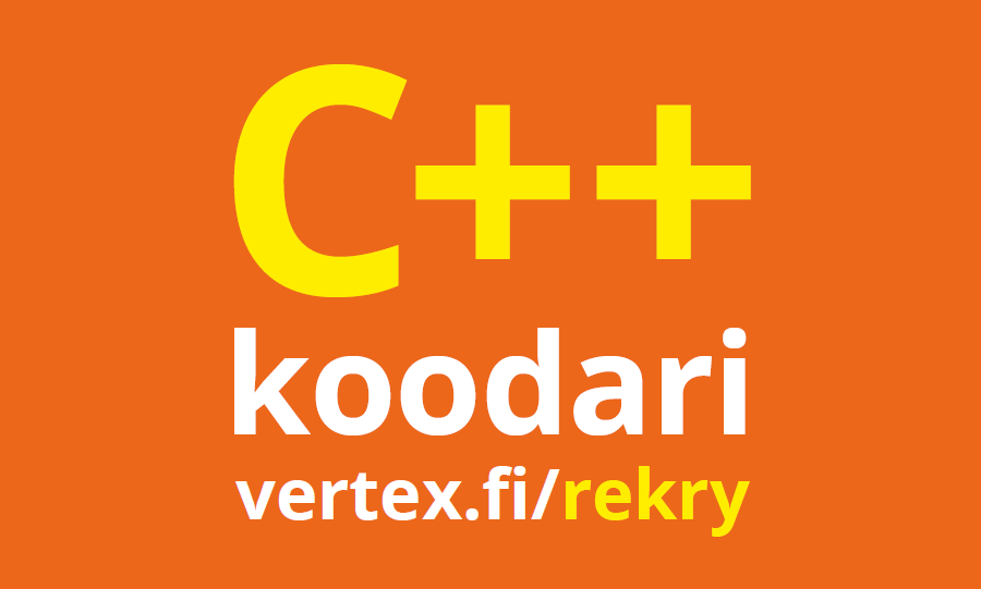 VertexSystemsHQ's tweet photo. Kokenut C++ -ohjelmistokehittäjä - hae töihin meille Tampereelle ja kehity #CAD -sovellusten ohjelmistokehityksen huippuammattilaiseksi! 
https://t.co/arfhXIUSDk https://t.co/2n7J5SBxWf