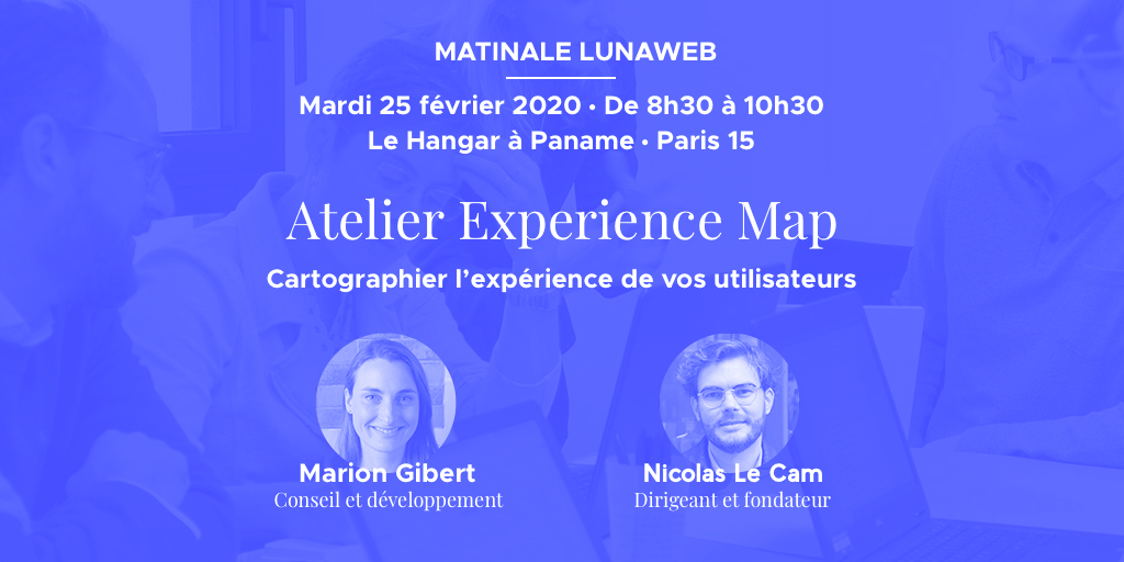 agencelunaweb's tweet photo. 📋 Matinale Atelier #UX · Découvrez la méthode de l'#UXMap et ses bénéfices dans nos bureaux parisiens du @hangar_a_paname le mardi 25 février prochain ! Un moment d'échanges formateurs et chaleureux avec Marion et Nicolas ! ☕️🥐
👉 Inscrivez-vous ! https://t.co/Js9BMHkCoZ https://t.co/PkZefL8woA