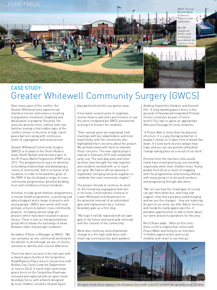 FundforIreland's tweet photo. The latest edition of our Fund Focus is out now featuring case studies from some of the projects we support. Download your copy here… https://t.co/X0Or0dgopF https://t.co/d2l3WrPvb5