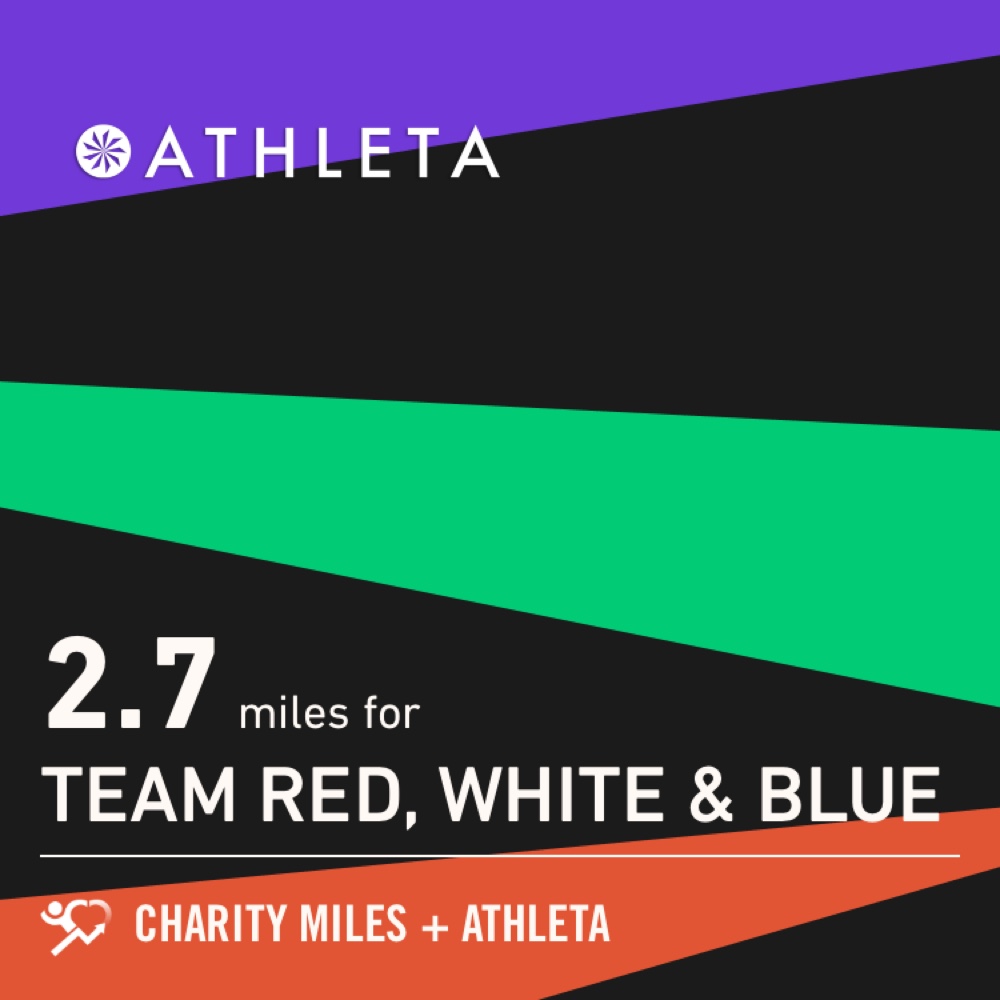 stbravo64's tweet photo. 2.7 @CharityMiles for @teamrwb. Thx @Athleta #PowerOfShe Nice, peaceful this time of day #ILSucks #BaseballIsBack #LetsGoBlues #PlayGloria https://t.co/9aAtyq54Zv