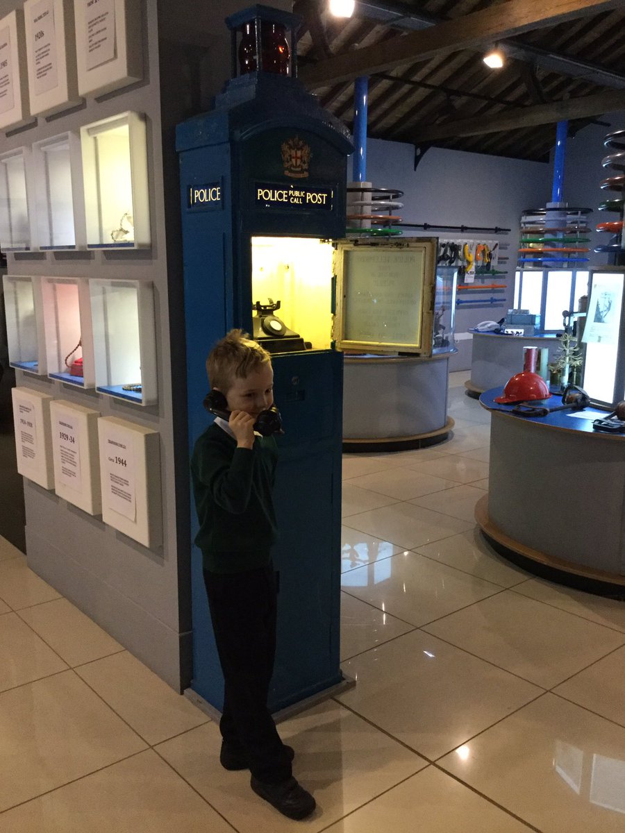 TickfordPark's tweet photo. #tphistory #tpmalachite Year two had a great time at Milton Keynes Museum. We learnt all about different forms of communication and got the chance to make a 999 emergency call! https://t.co/klJ3Nxz1xK