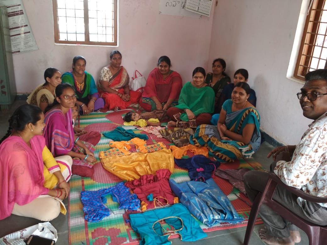 #WomenCanLead #Kaushalam vrutthi Vidya center at Cherlapally showcases their Amazing #skillsforlife 
Sevabharathi volunteers work with women from poor communities to help them empower themselves become #Selfreliant

🪔 #KindlingHope