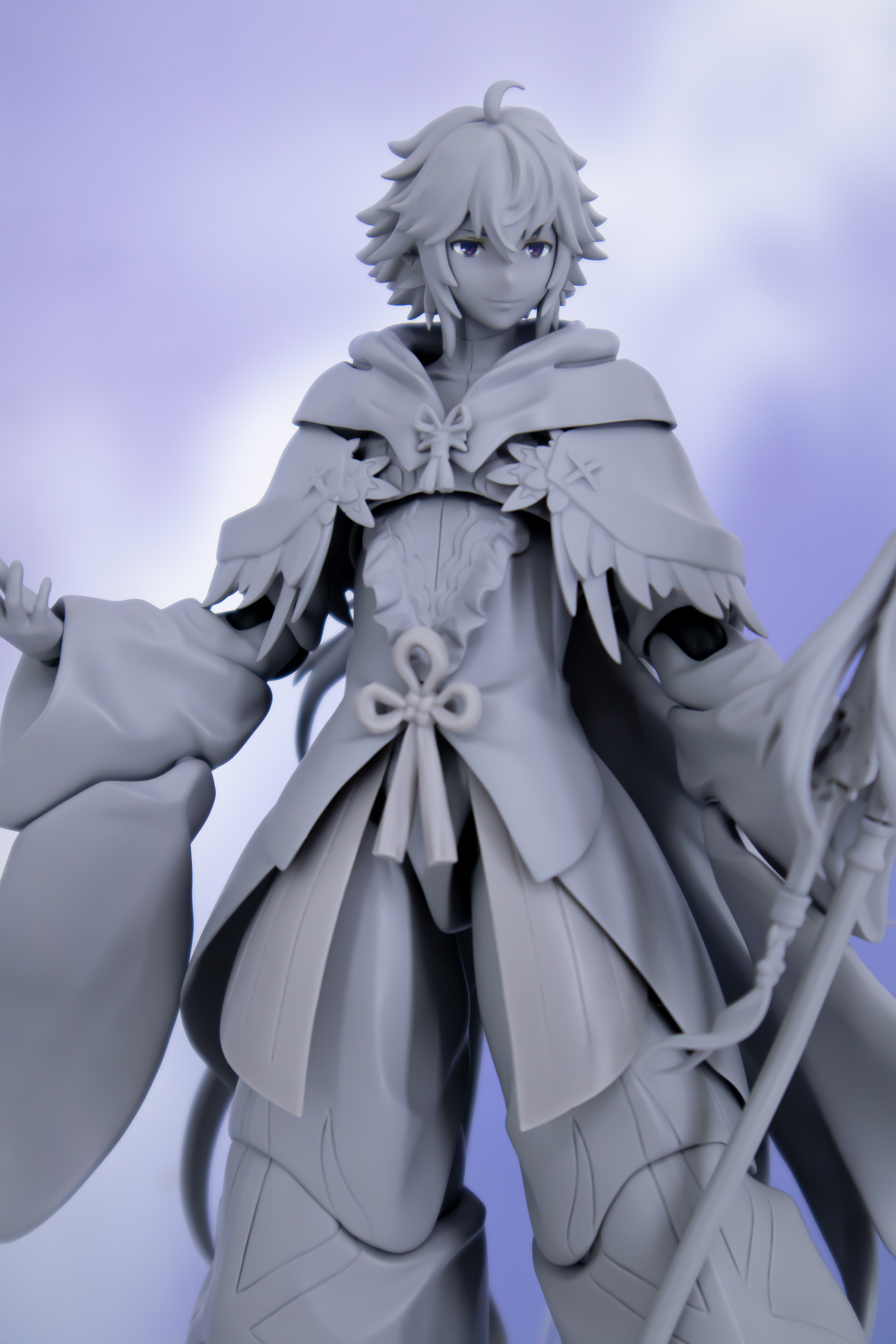 もりてぃ マックスファクトリーの Fate Grand Order Figma シールダー マシュ キリエライト オルテナウス Figma マーリンの原型 オルテナウスマシュはカッコイイけど 腰に紫の布付いて剣持ってる第三段階の姿もfigma化お願いします Fgo