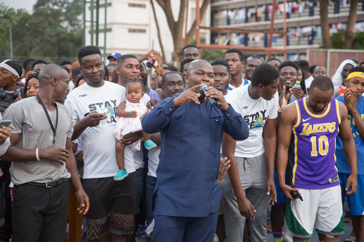 KB_7's tweet photo. God Bless @yawsakyi For Making Our Charity Program A Successful One.
#ForGerald✊🏾 https://t.co/bqnkD01Bj6
