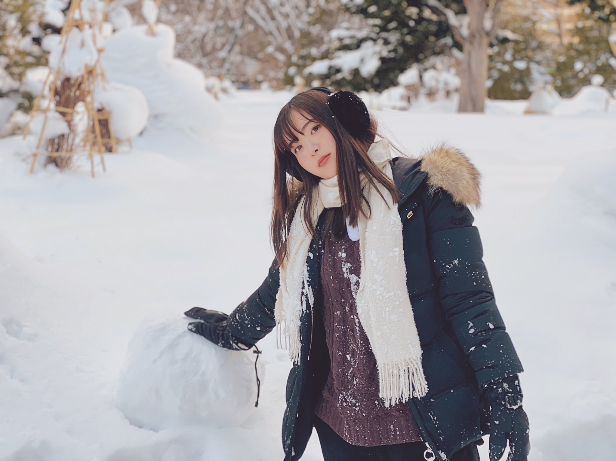 22 7 Sally Amaki 天城サリー Gintoki Kuroo Enthusiast 雪合戦も量より質や 一撃で終わらせようぜっ