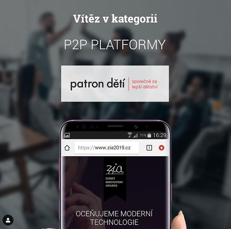 Možná si pamatujete, že jsme loni ve skupině P2P platformy v soutěži Zonky innovation awards vyhráli 👑. Pokud si myslíte, že si to zasloužíme znovu, dejte nám svůj hlas zde: zia.cz/zia-2020. Kategorie PSP platformy👍❤️ Děkujeme!