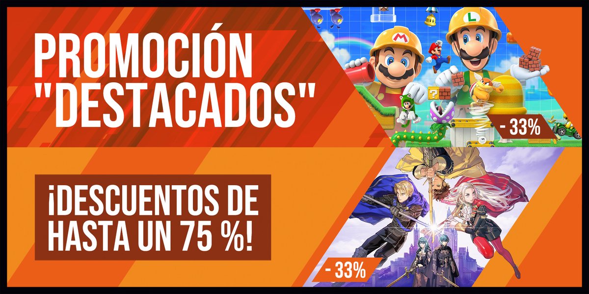 NintendoES's tweet photo. ¡Consigue a un precio reducido juegos de #NintendoSwitch aclamados por la crítica con la promoción "Destacados", que arranca el 13 de febrero a las 15:00 (hora peninsular)! https://t.co/0dxejP90w2