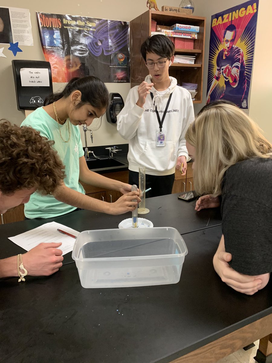 jillmburkey's tweet image. Who doesn’t enjoy a nice experiment? The percent of oxygen changed throughout the day. One of my favorite labs in my favorite units. #ESSrocks #BurkeyESS #atmosphere #todayinclass