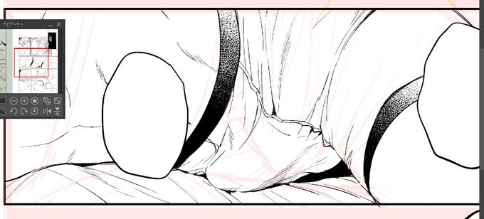 我ながら無駄に気合が入ってるコマ 