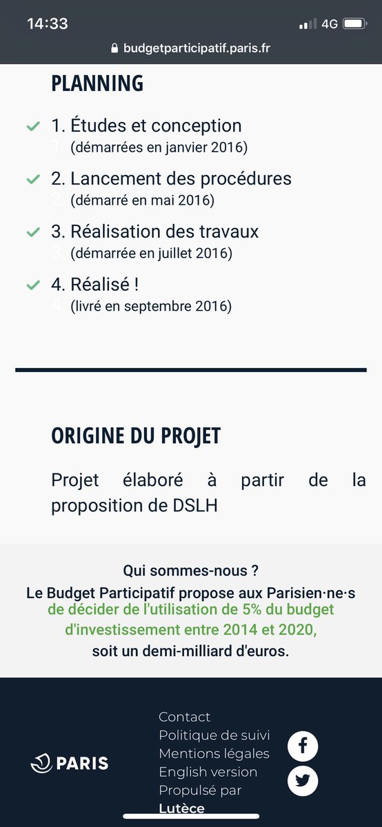 A_MarchalNguyen's tweet photo. @JCQDSE Merci @JCQDSE pour son investigation
👉La Mairie de Paris nous fait croire quelle alloue 5% de son budget d’investissement MAIS au final, elle réduit fortement le budget en catimini
👉Budget 60.000€ > Dépensé 5000€
➡️@Anne_Hidalgo ne respecte pas la démocratie participative !🤥 https://t.co/tUXixLhbU9