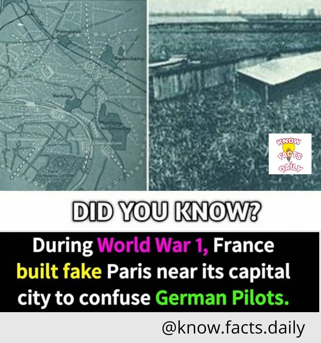 Cibi97462853's tweet photo. OMG Paris 🏯    #dailyfacts #doyouknow #truefacts #sciencefacts #factsmatter #bigfact #worldfacts #coolfacts 
#creepyfacts #realfacts #kpopfacts" https://t.co/7I4YAOzEF5