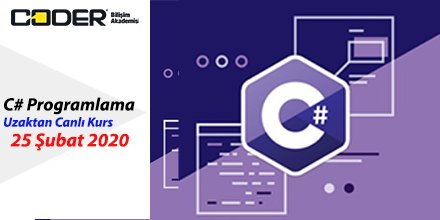 CoderAkademi's tweet image. Yeni dönem C# programlama kurs kayıtları başladı.
Kurs tarihi; 25 Şubat 2020
Detaylar için; coder.com.tr veya 08505324449
#csharp #csharpprogramlama #onlinekurs