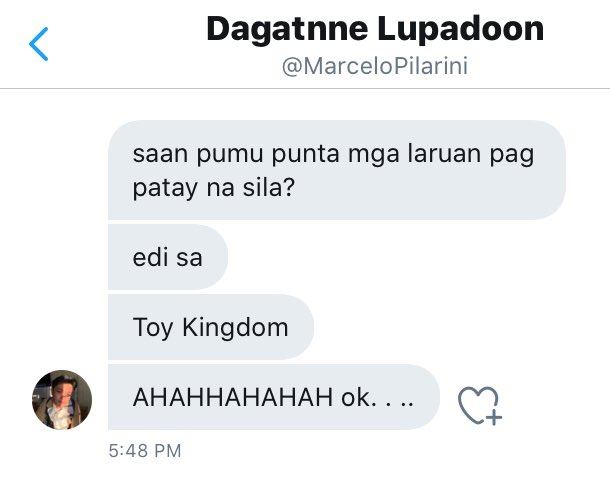 wansapunataym's tweet photo. pa-toy tayo dyan #ripjoke @MarceloPilarini https://t.co/GiJIEWY2tS